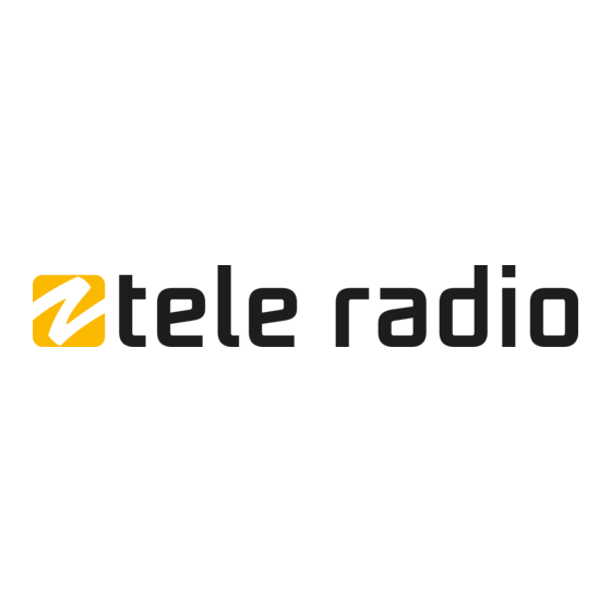 Tele Radio Panther PN-TX-MX8B Installatie-Instructies