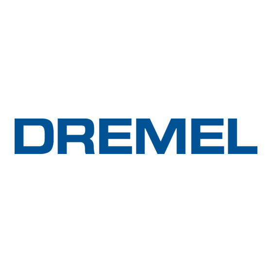 Dremel 910 Vertaling Van De Originele Gebruiksaanwijzing