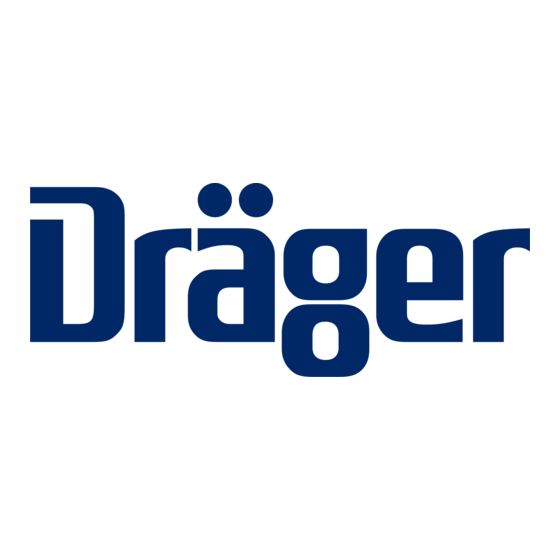 Dräger Oxylog 3000 plus Gebruiksaanwijzing