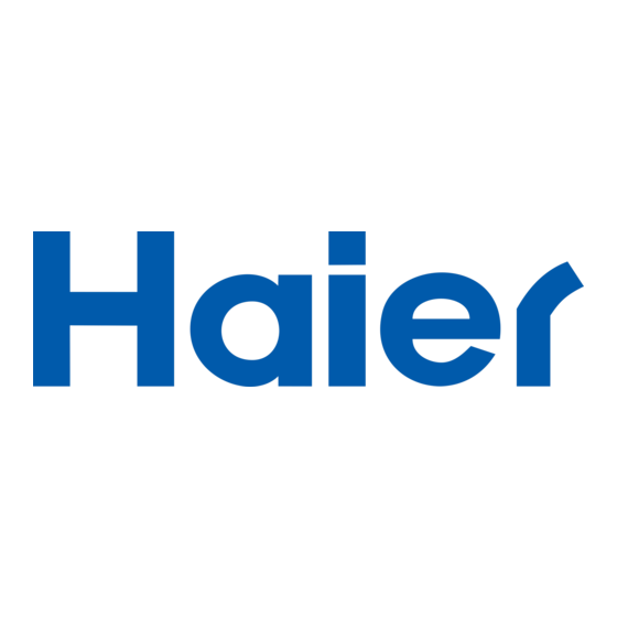 Haier HD80-A3939E-S Gebruikershandleiding