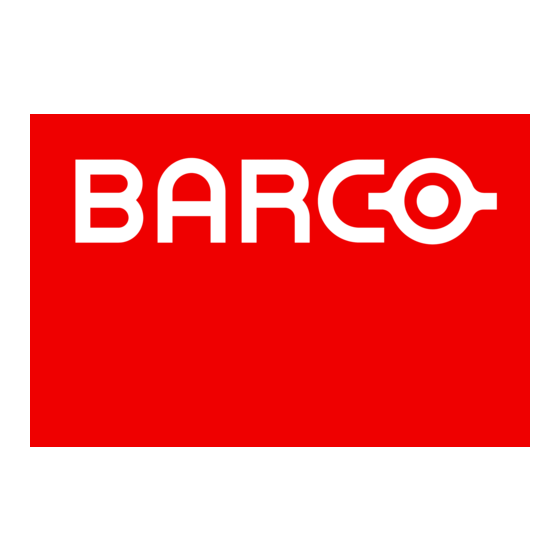 Barco Demetra Gebruikershandleiding