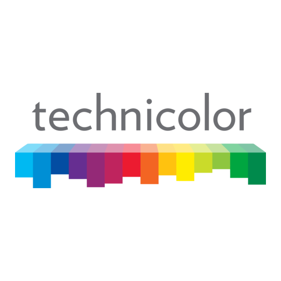 Technicolor Thomson 510059 Handleiding