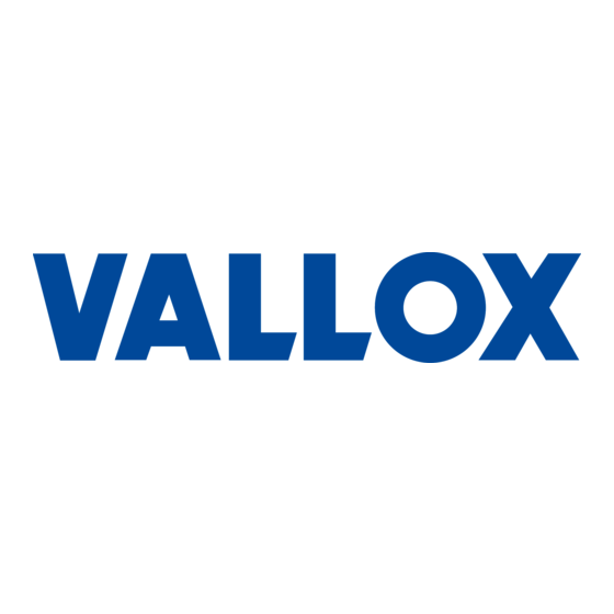 Vallox 90 SE R Technische Handleiding