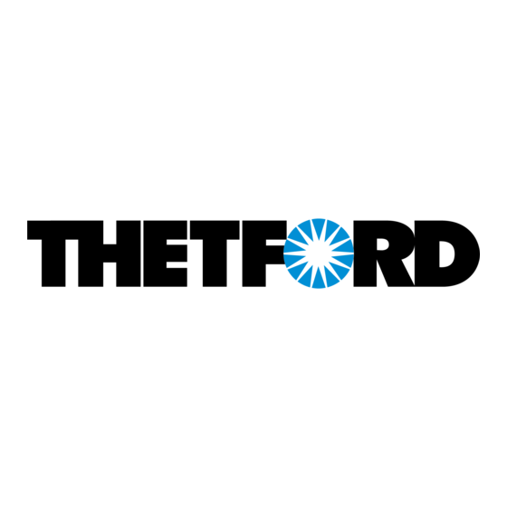 Thetford N4000 Series Installatiehandleiding