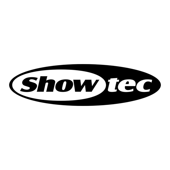 SHOWTEC EventBAR 100IR WDMX Handleiding