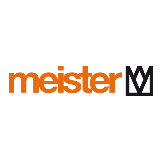 Meister KS1200M Vertaling Van De Originele Gebruiksaanwijzing