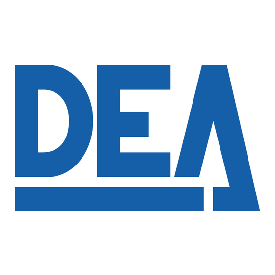 Dea DIGIRAD Gebruiksaanwijzing