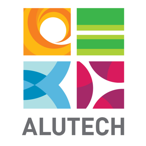 Alutech ROLLUIKDIRECT AG77 Montagehandleiding