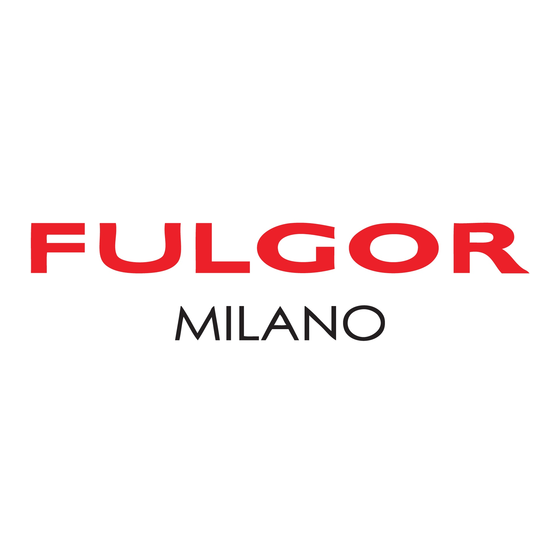 Fulgor Milano CLUSTER CONCEPT 60 Handleiding