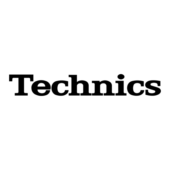 Technics EAH-F70N Gebruiksaanwijzing