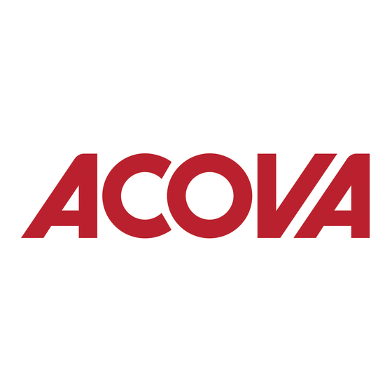 Acova Z23260 Gebruiksaanwijzing