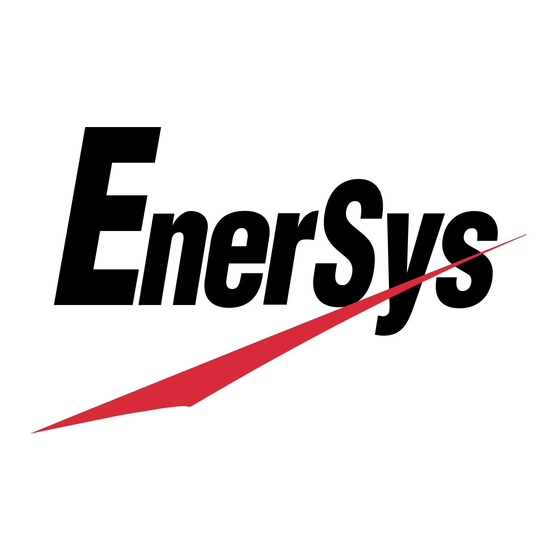 EnerSys Truck iQ Gebruikershandleiding