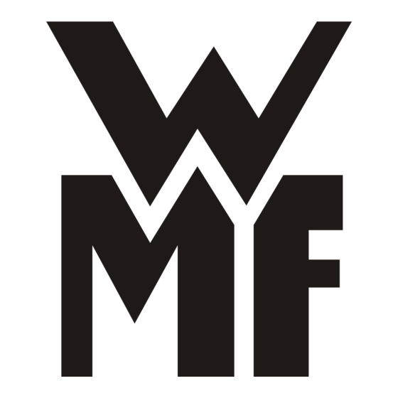 WMF KULT X Gebruiksaanwijzing