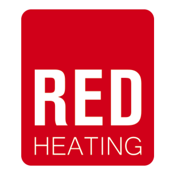 Red Heating FLORA AIR Handleiding Voor Installatie En Gebruik