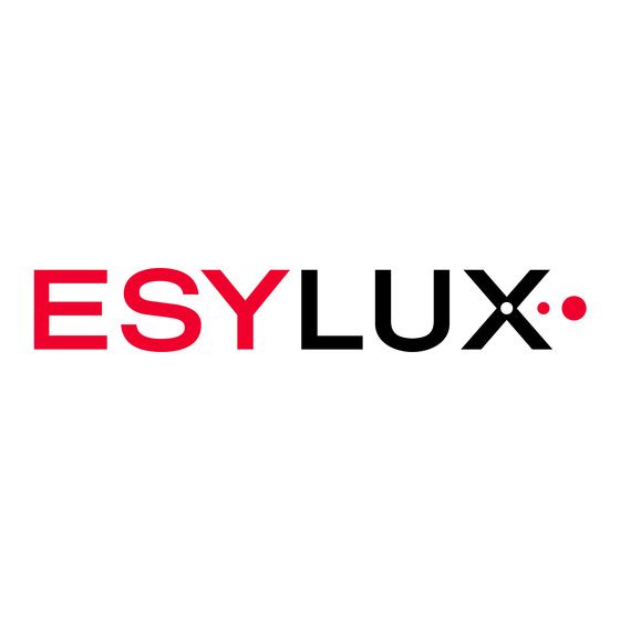 ESYLUX MD-C Series Bedieningshandleiding