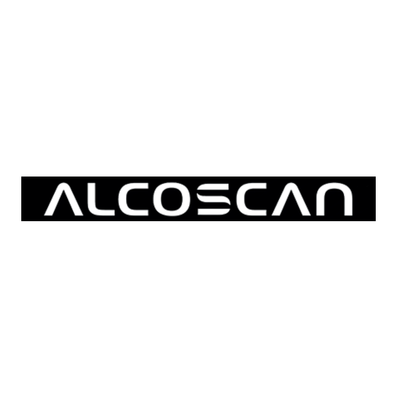 Alcoscan ACE II Gebruiksaanwijzing