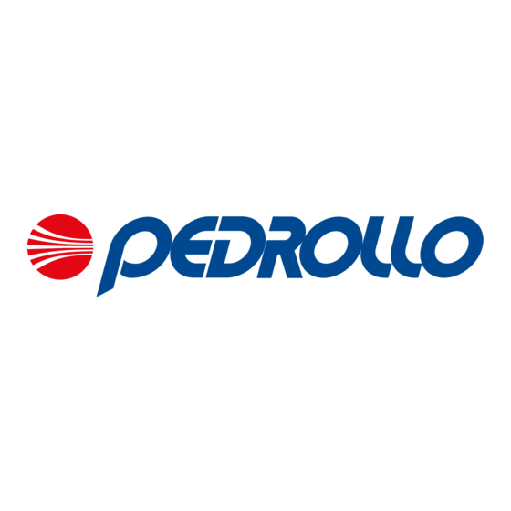 PEDROLLO PRO-DG Handleiding Voor Installatie En Onderhoud