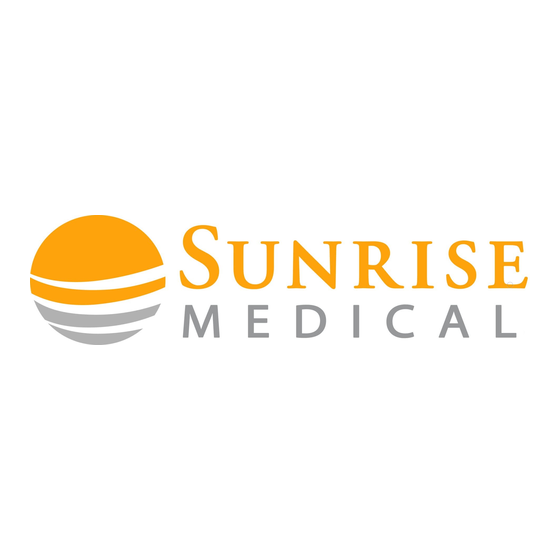 Sunrise Medical Sterling 3 Gebruikershandleiding