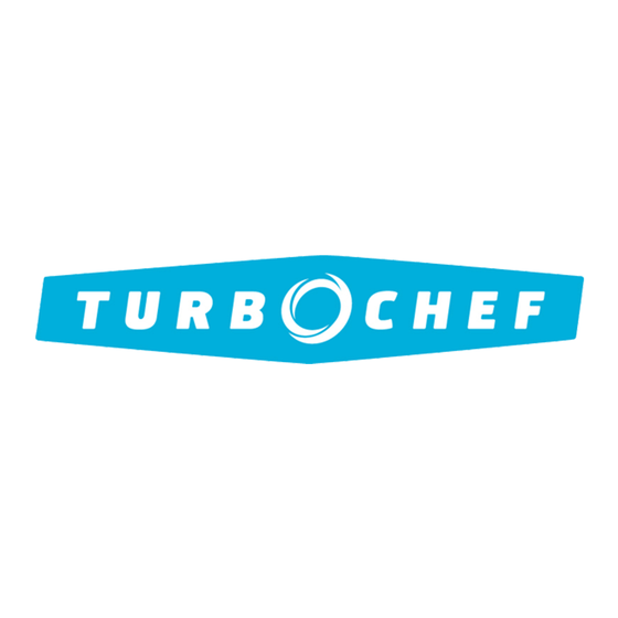 TurboChef i5 Gebruiksaanwijzing