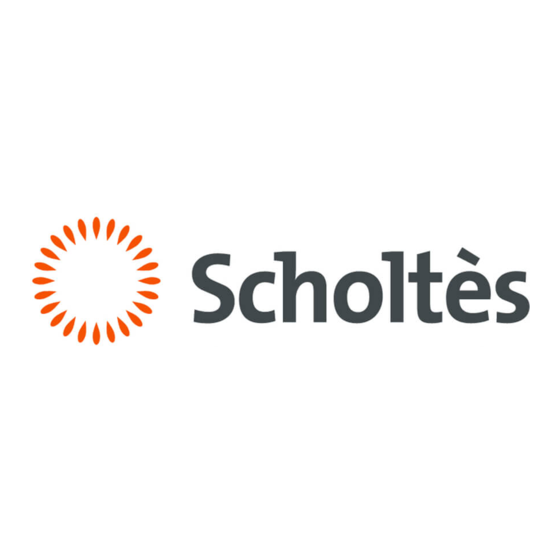 SCHOLTES LTE 12-106 Gebruiksaanwijzing