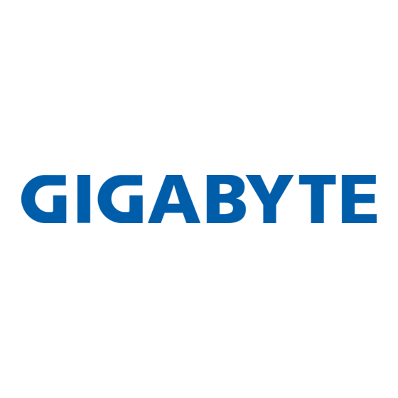 Gigabyte AERO 15 CLASSIC Snelstartgids