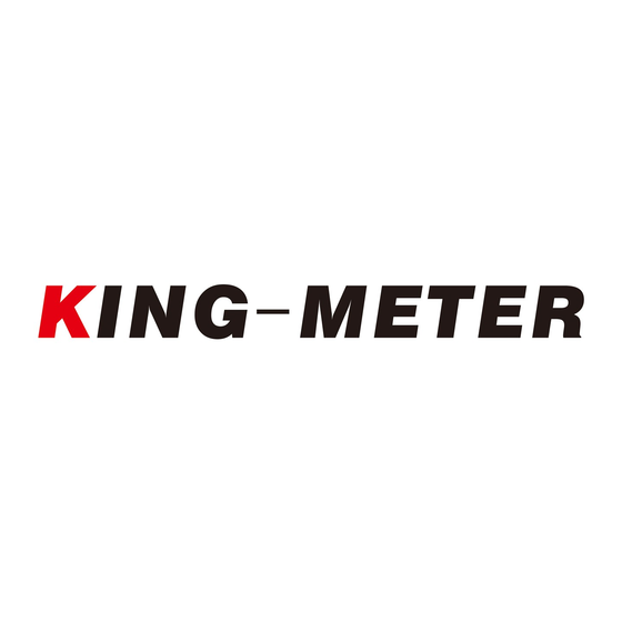 King-Meter J-LCD Gebruiksaanwijzing