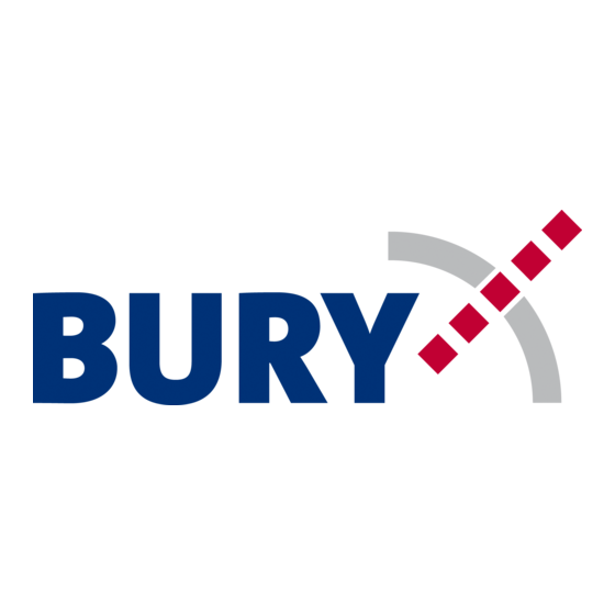 BURY CP 1000 CarPhone Handleiding