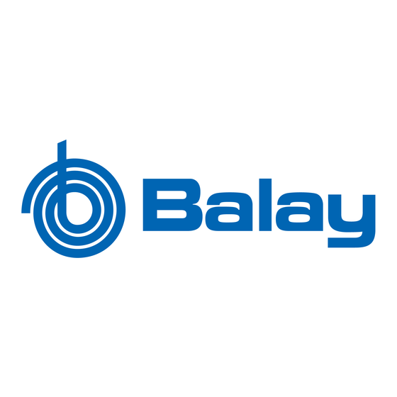 BALAY 3ETG395BP Installatievoorschrift