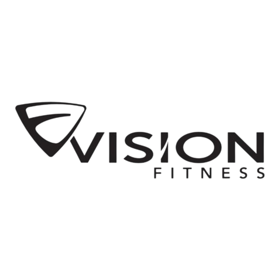 Vision Fitness R40i Gebruiksaanwijzing