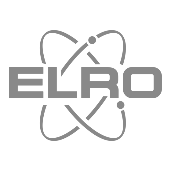 ELRO PRO PV40 Handleiding