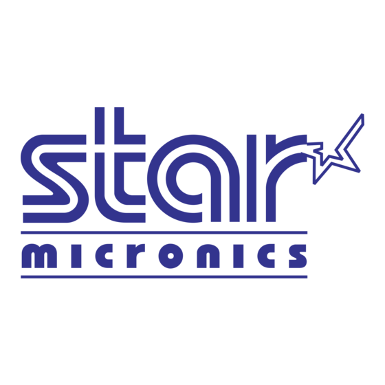 Star Micronics FVP10 Series Handleiding