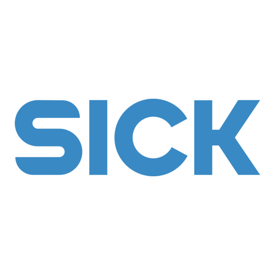 SICK NAMUR Gebruiksaanwijzing