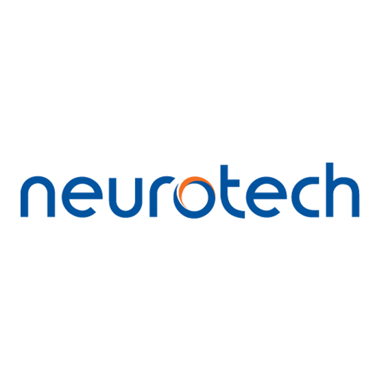 Neurotech PolyStim XP plus Gebruiksaanwijzing