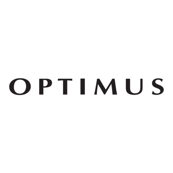 Optimus Polaris Optifuel Gebruikershandleiding