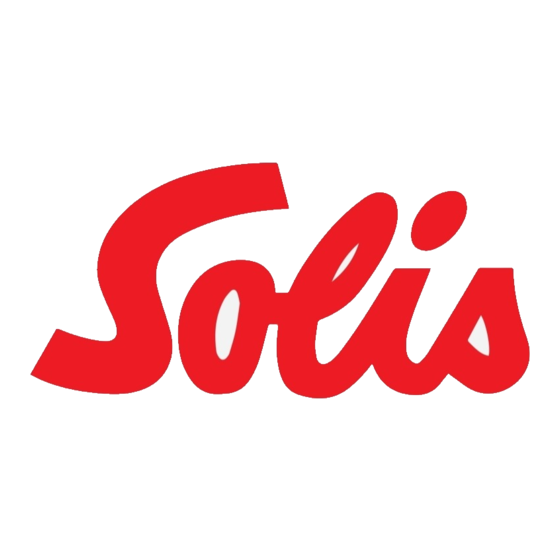 SOLIS REVOLVAIR 755 Gebruiksaanwijzing