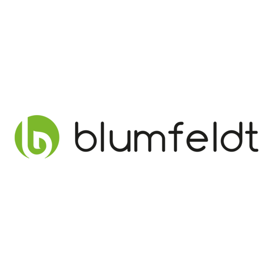 Blumfeldt Cosmic Beam XXL Handleiding