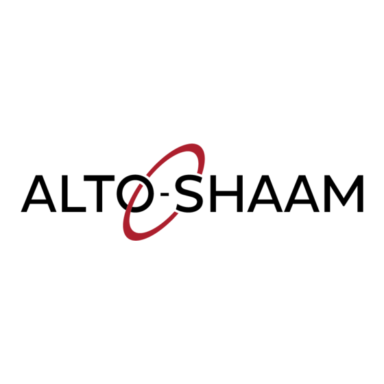 Alto-Shaam CT PROformance COMBITHERM CTP6-10E Handleiding