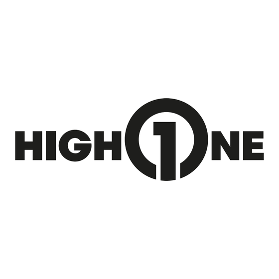 HIGHONE TGA 4 K SIST Handleiding