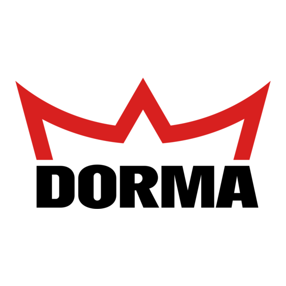 Dorma RTS 85 Montagehandleiding