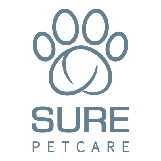 SURE petcare SURE FEED Handleiding