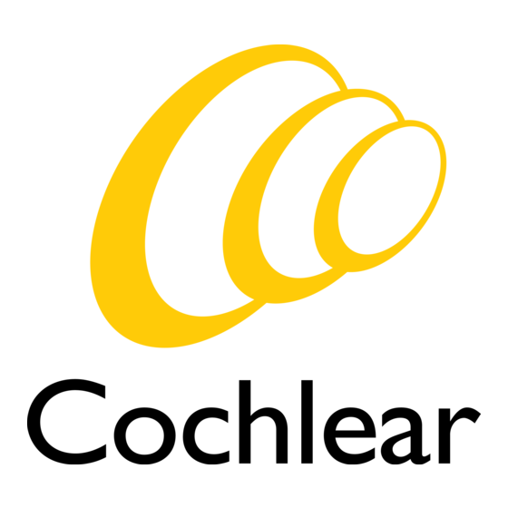 Cochlear Nucleus CR230 Handleiding