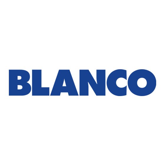 Blanco BW-UK 10 Bedieningshandleiding