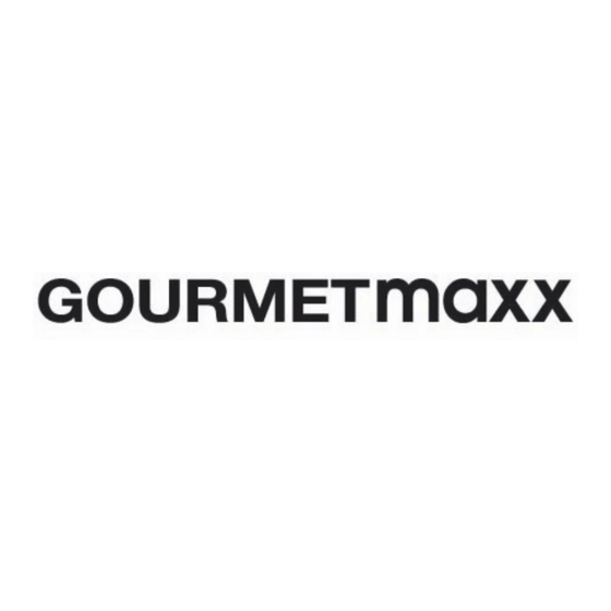 gourmetmaxx Design 12184 Gebruiksaanwijzing