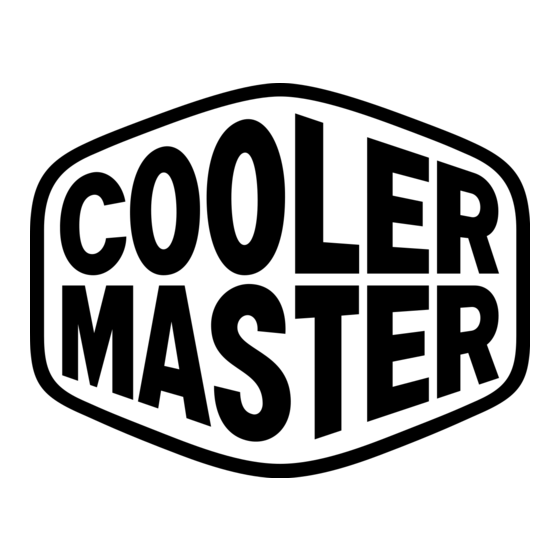 Cooler Master GM34-CWQ ARGB Gebruikershandleiding