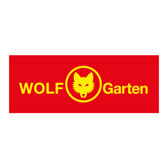 Wolf Garten A 400 E Handleiding