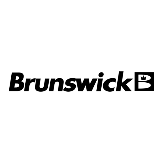 Brunswick GS-X Bedieningshandleiding