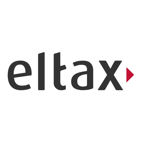 Eltax Cube Gebruikershandleiding