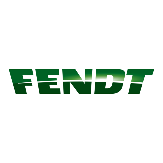 FENDT IDEAL 7 Bedieningshandleiding