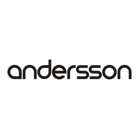 Andersson VMC 3.4 Handleiding