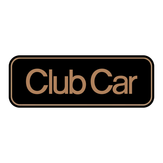 Club Car Carryall 1 2002 Handleiding